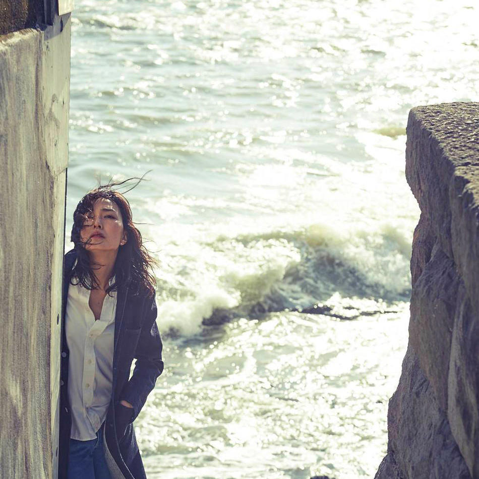 オックスフォードボタンダウンシャツ サックスブルー