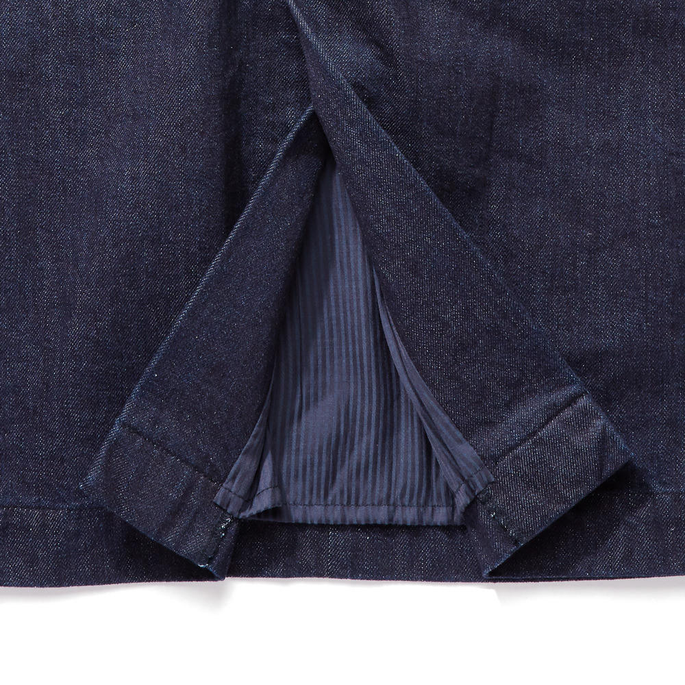 ノースリーブワンピース インディゴ