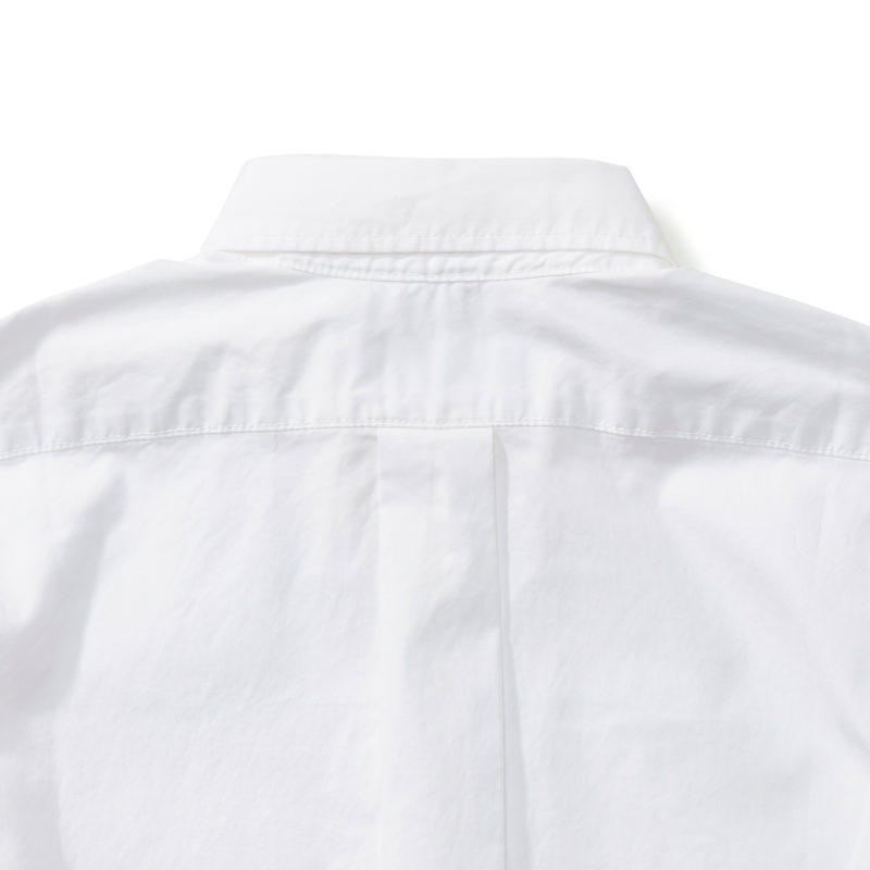 オックスフォードボタンダウンシャツ ホワイト