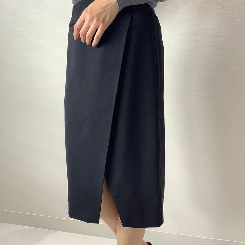 スリットスカート ブラック