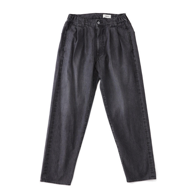 ペグトップデニム ブラック