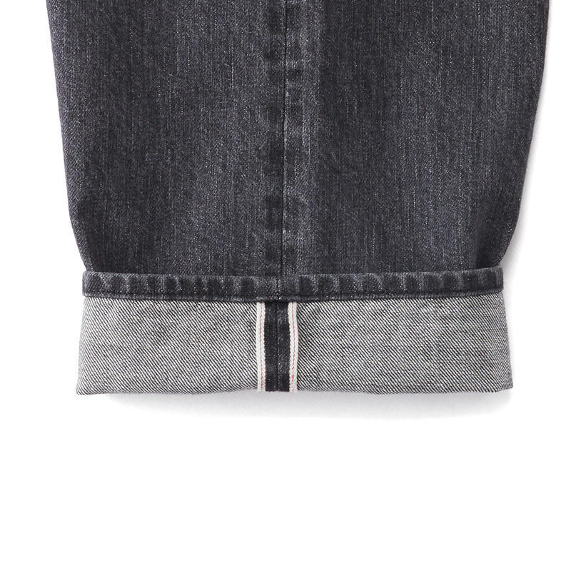 ペグトップデニム ブラック