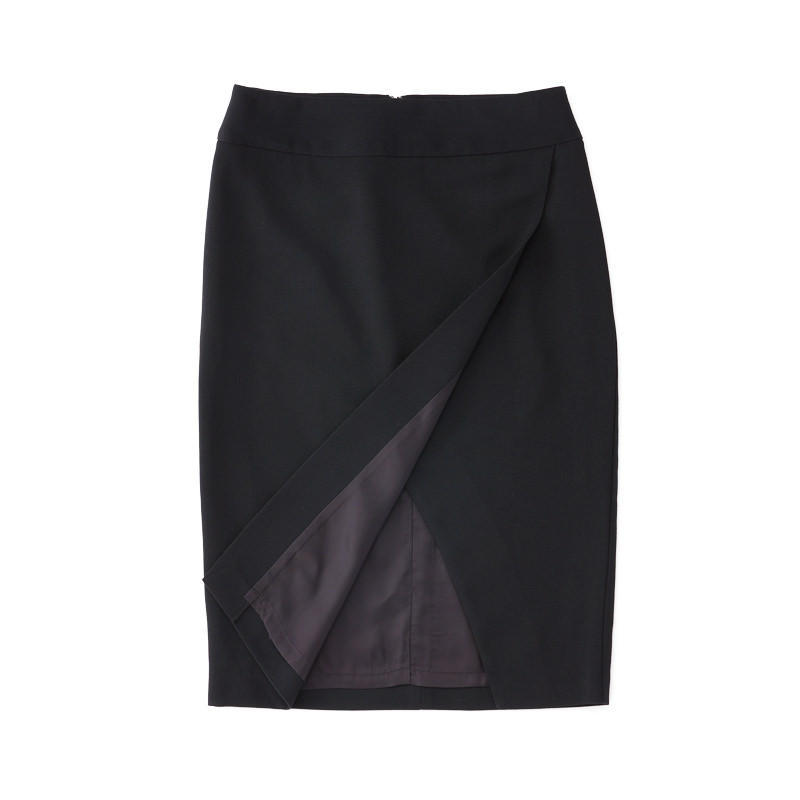 スリットスカート ブラック