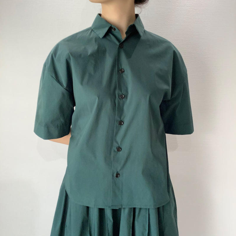 miandmou(ミアモ) シャツワンピース グリーン miandmou シャツワンピース グリーン